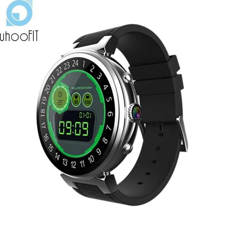 Uhoofit I6 Bluetooth Smartwatch MTK6580 Android 5.1 OS Smart Watch Heart Rate Monitor ROM 16GB Support SIM card 3G GPS WiFi | Электроника