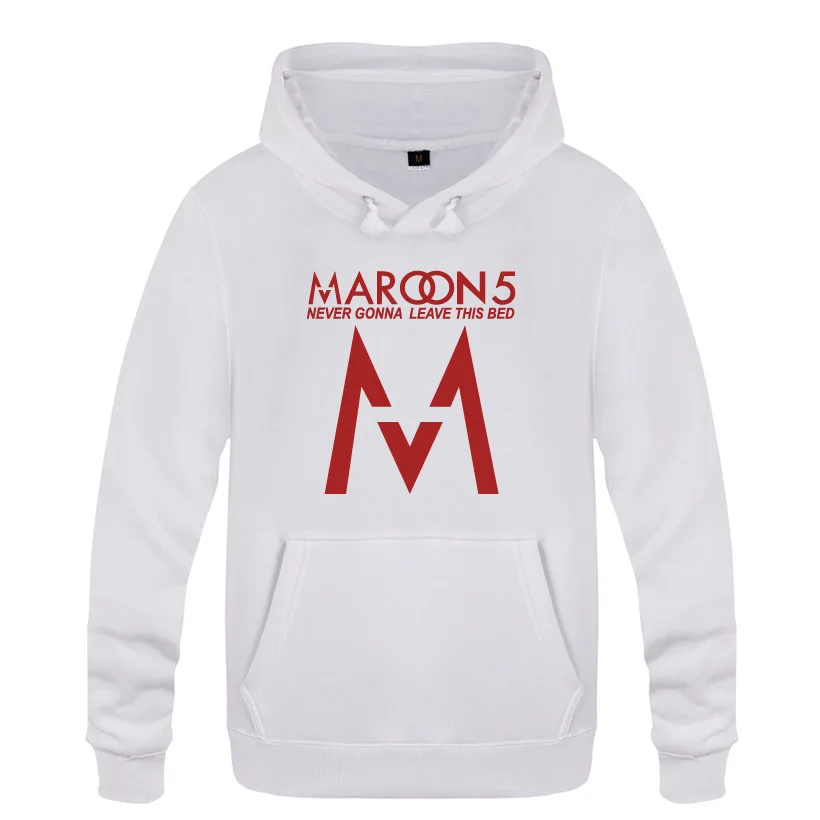 Рок-группы Maroon 5 толстовки для мужчин в стиле хип-хоп флисовый пуловер с длинными