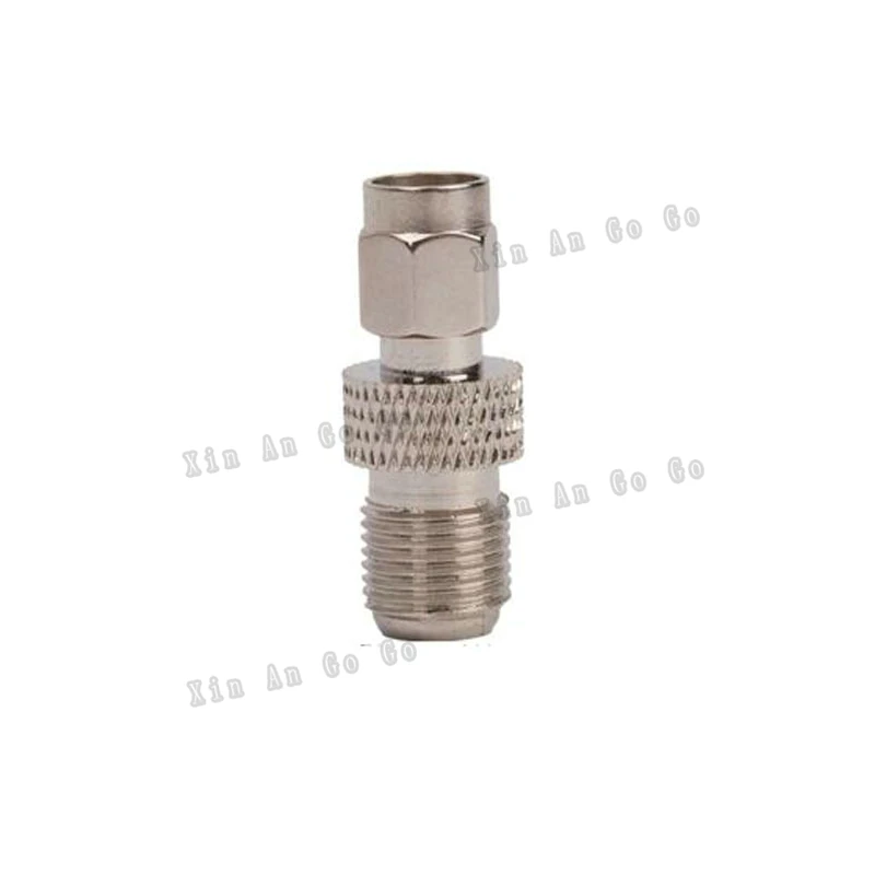 

RF coaxial coax F to SMA connector F female to SMA male Plug adapter fast ship