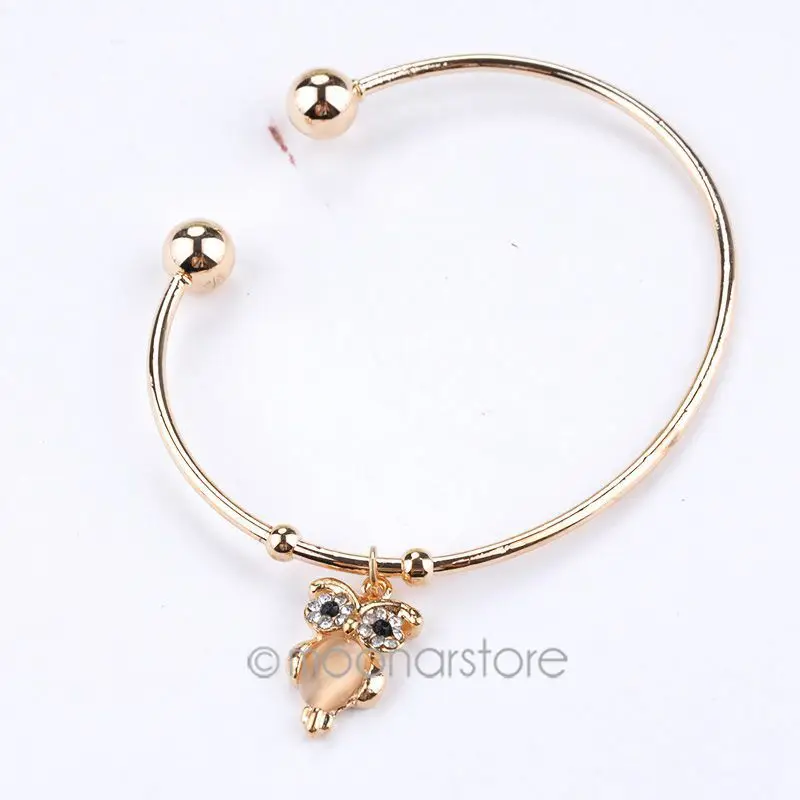Женские браслеты с подвеской в виде совы винтажные опалом M * MHM596 # M1|bracelets for|bracelets