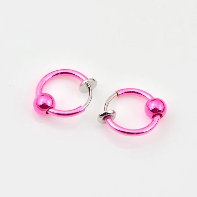 18 Цвета Нос Хооп Кольца В Носу Тела Поддельные Пирсинг Украшения Для Ювелирные