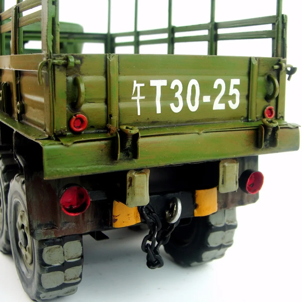 

Retro iron art truck model jiefang brand home decoration room decoration