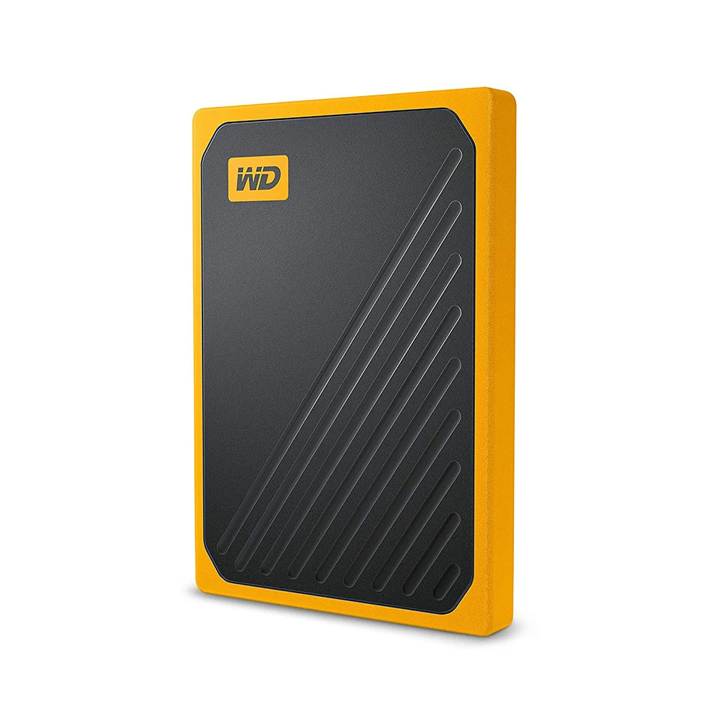 Western Digital My Passport Go 500GB 1 ТБ SSD Янтарный Портативный внешний накопитель USB 3,1 твердотельный накопитель лучший подарок для путешествий