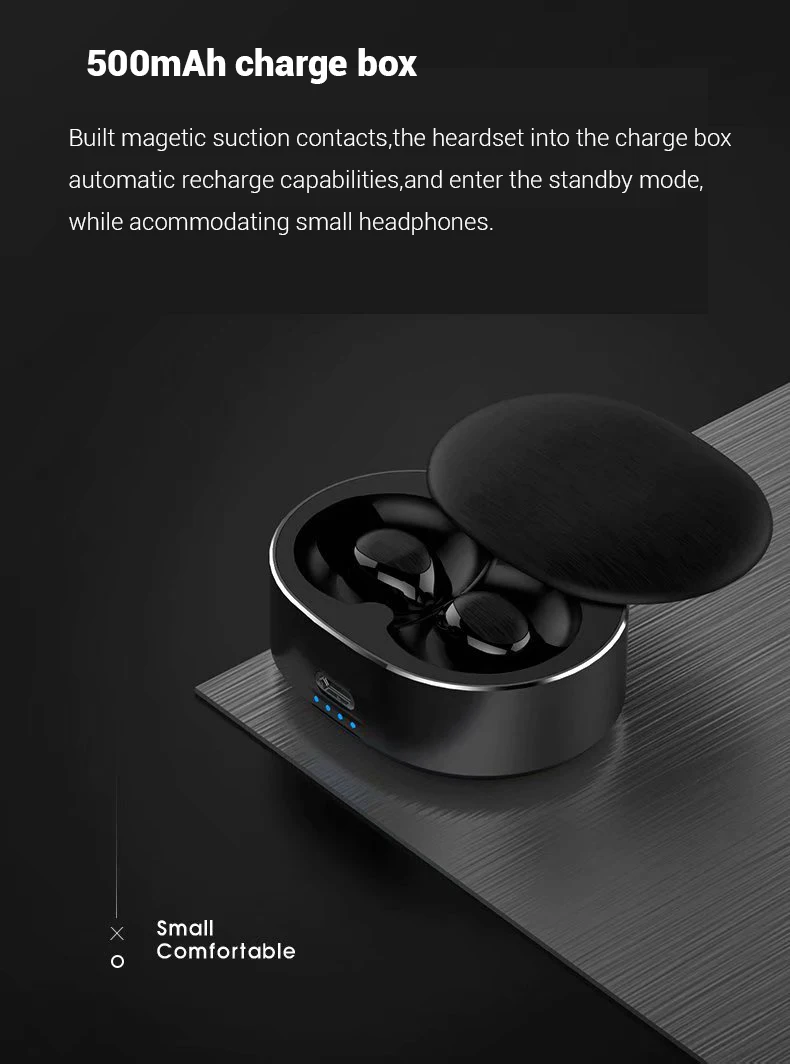 Универсальные TWS Twins настоящие Беспроводные стерео Bluetooth наушники с зарядной
