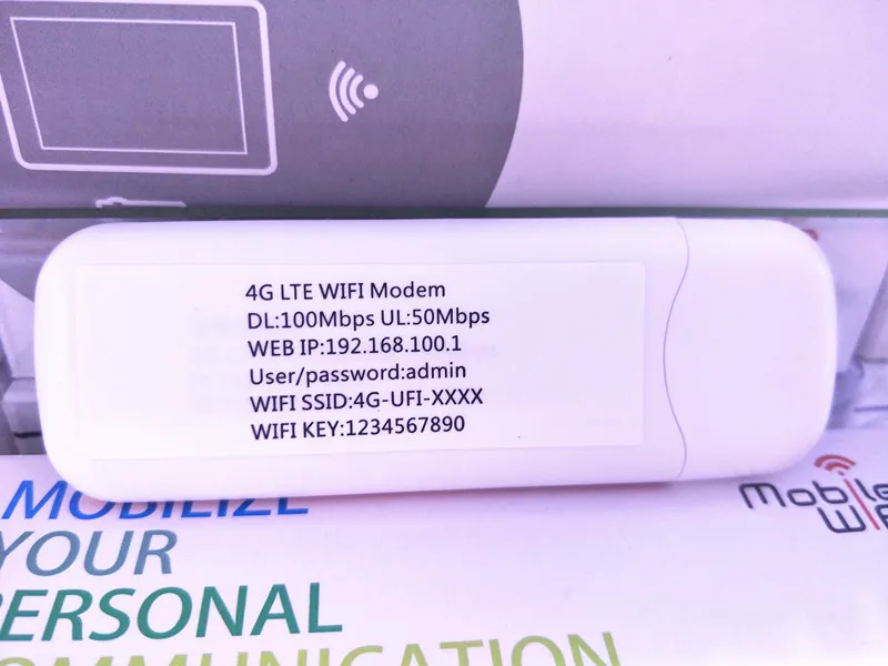 4G WiFi модем LTE USB точка доступа беспроводной Sim-ключ для Windows Mac OS B1/B3/B7/B8/B20 |