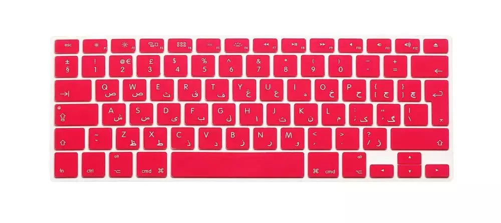 Силиконовый чехол для клавиатуры силиконовая евро-клавиатура Apple Macbook Air Pro Retina 13 15