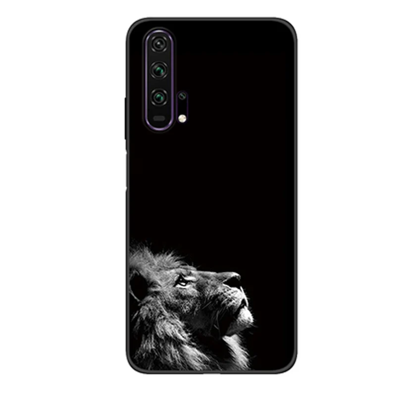 Для huawei Honor 20 Pro Чехол Мультяшные силиконовые чехлы для телефона с принтом животных Honor20 Pro YAL-AL10 бампер Honor20Pro Защитная крышка