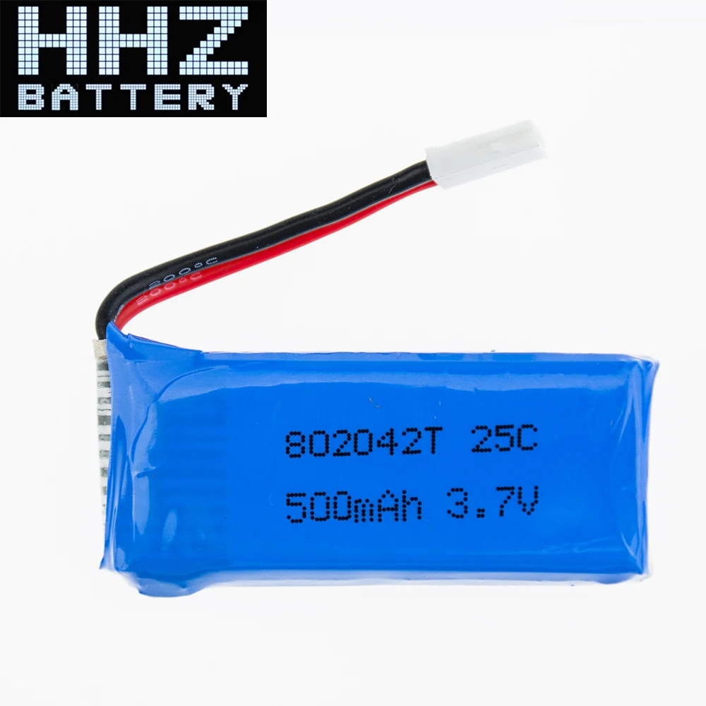 3 7 V 500 мА/ч 25C JJRC H31 Lipo Батарея вертолет для Hubsan X4 H107 H107L H107C H107D V252 JXD385 6IQH