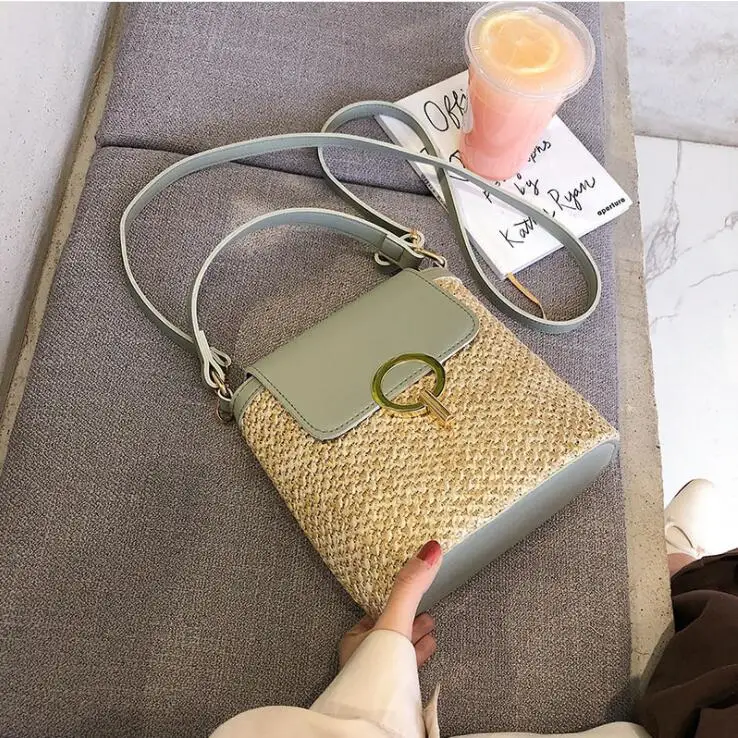 2019 маленький соломенный мешок для женщин летние сумки через плечо женские