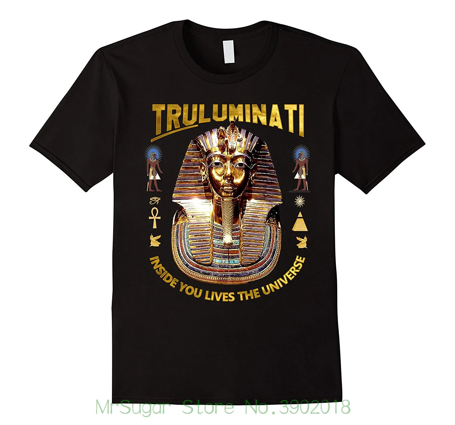 Древняя египетская футболка с иллюминатами King Tut в стиле хип хоп новинка футболки