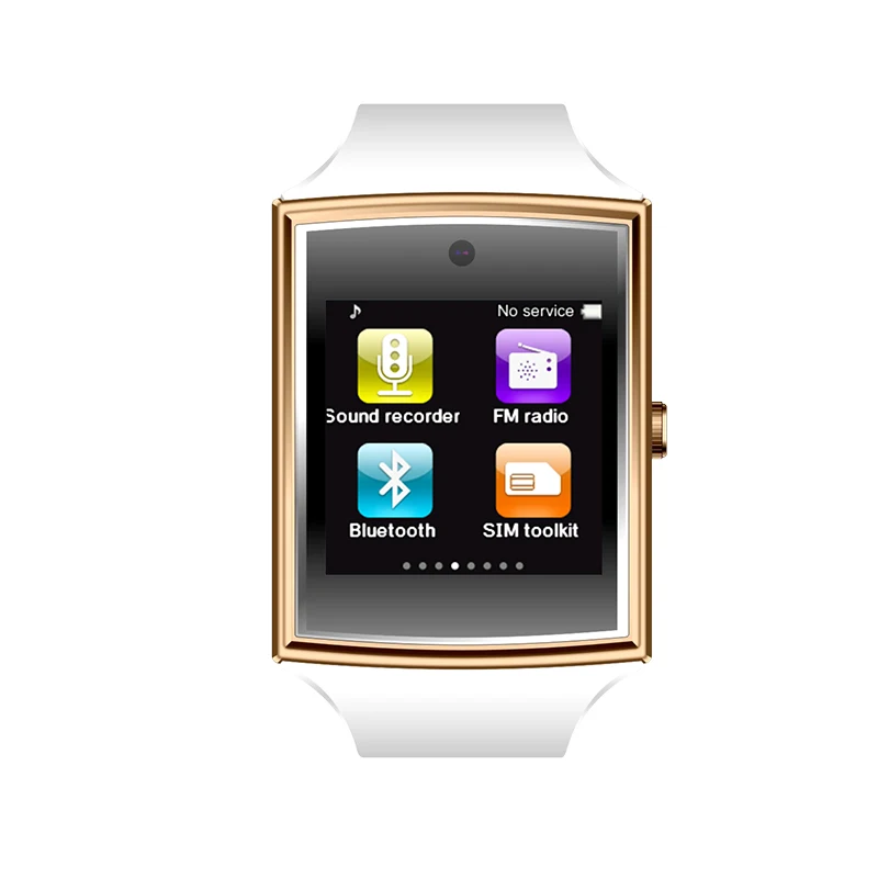 Bluetooth Smart Watch With Camera SIM Card IP67 Smartwatch NFC Touch Screen 1.54" IOS Android Remote Control