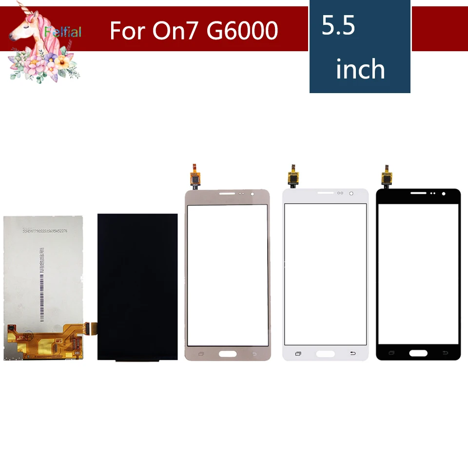 5 &quotдля samsung Galaxy On7 G6000 SM ЖК дисплей с сенсорным экраном дигитайзер Замена