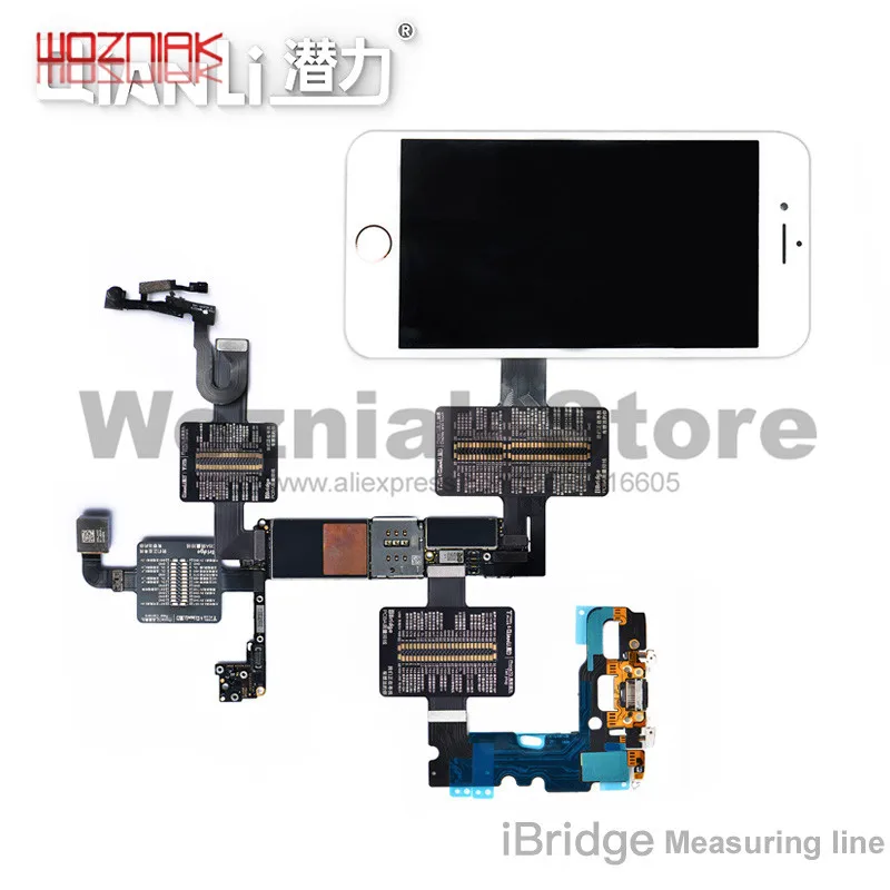 Диагностический кабель QianLi iBridge для iphone 6 6S 7 7P 8 8p x xs max сенсорная фронтальная