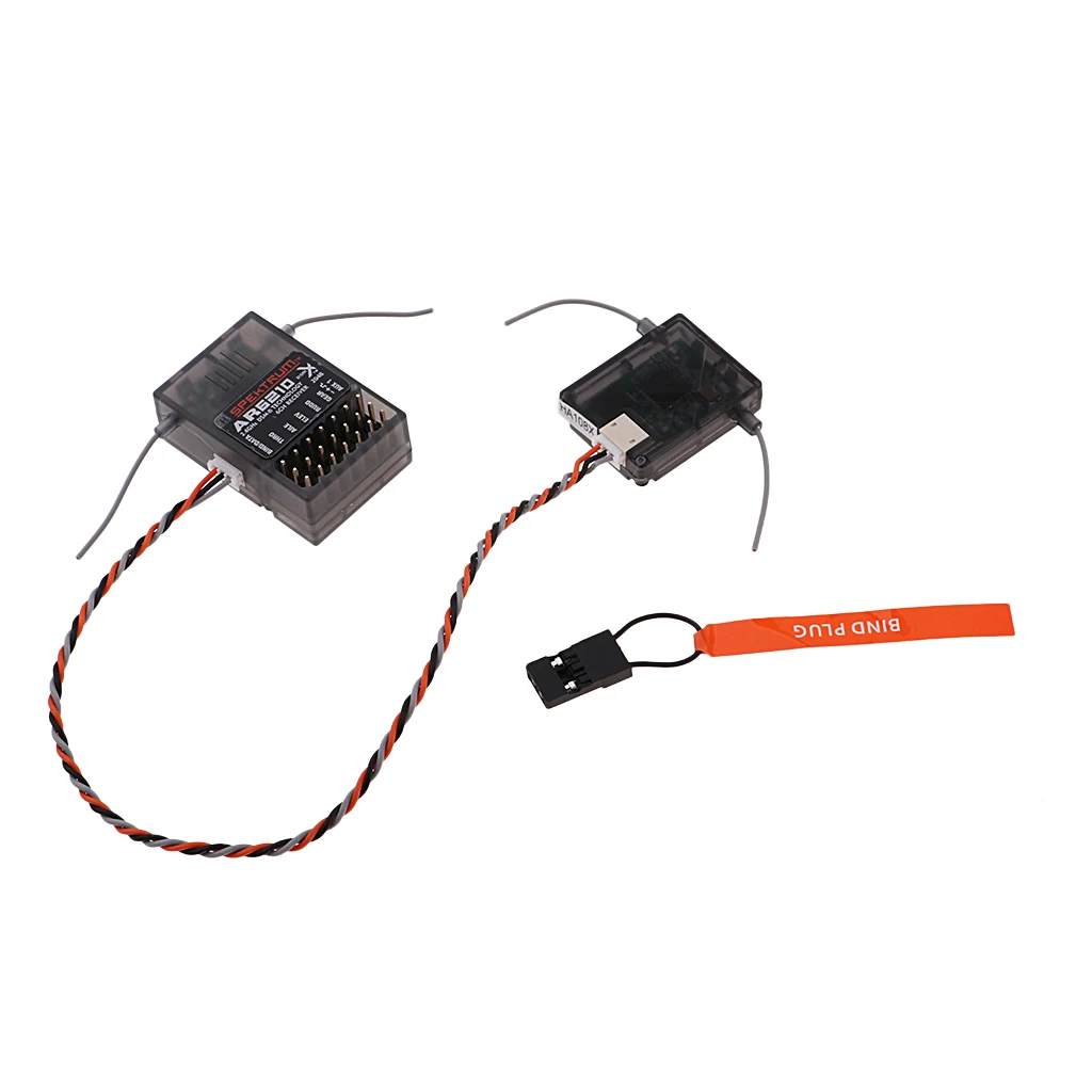 Spektrum AR6210 DSMX 6-канальный 2,4 ghz телеметрический приемник SPMAR6600T DX7 DX8