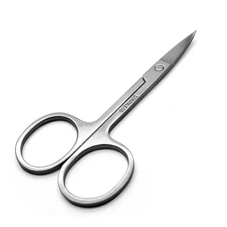 factory wholesale quality Stainless steel beauty cutter eyebrow scissors makeup Eye brow Tweezer scissors 100pcs free shipping