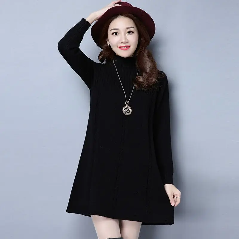 black without fleece Осенняя/зимняя женская одежда, свитера, европейские свитера с флисом или без флиса, 4xl, Свитера для беременных, Одежда для беременных - Цвет: black without fleece