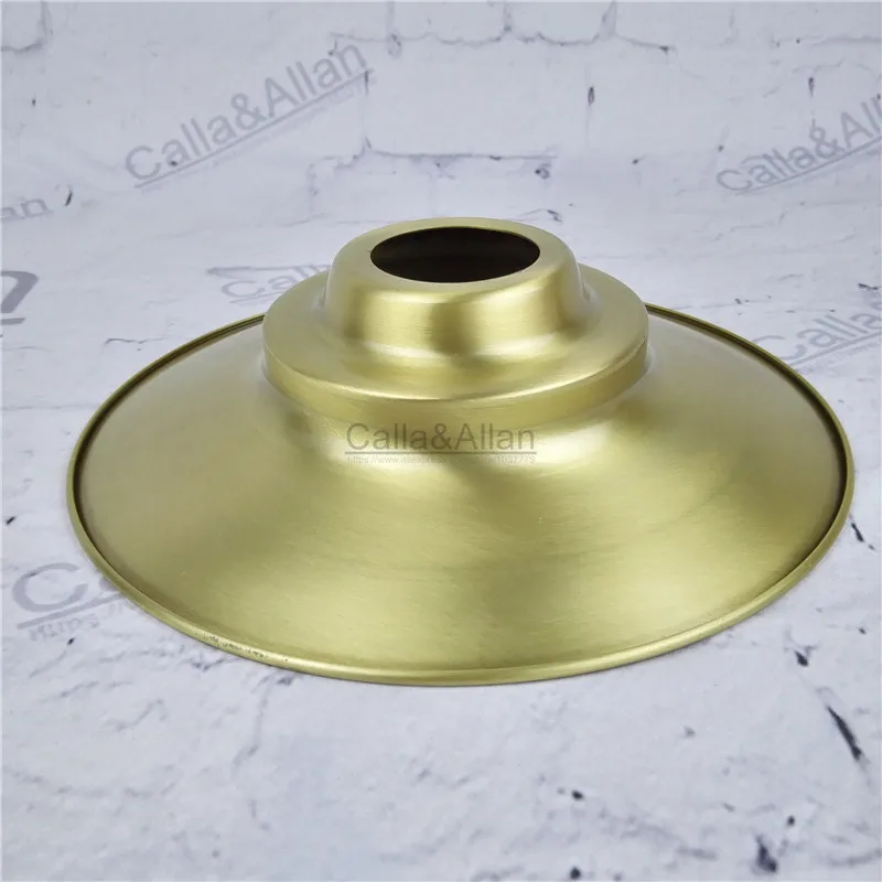 

Free shipping M40 D200mmX50mm brass material light cover copper cup shade quality E27 lamp shade cover lighting brass shade cone