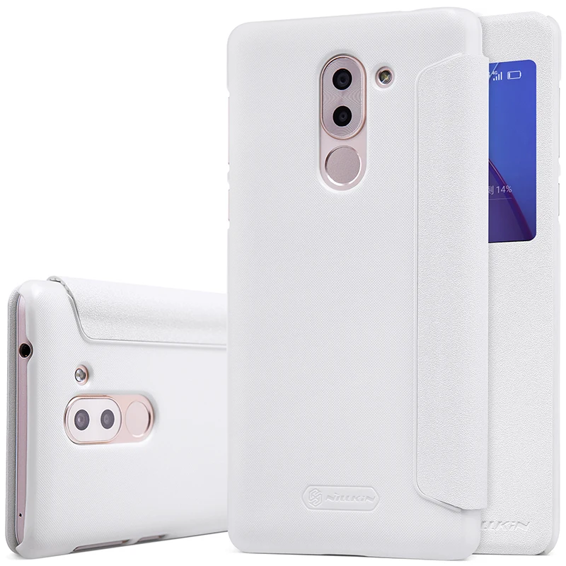 Чехол для Huawei Honor 6X 2016 Оригинальный флип-чехол NILLKIN из искусственной кожи с