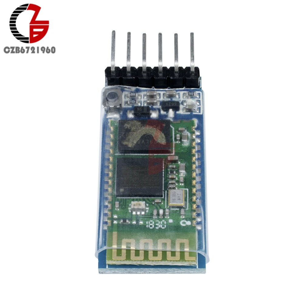 HC05 HC-05 Master Slave 6Pin JY-MCU анти-обратный беспроводной Bluetooth RF приемопередатчик серийный модуль 3,3 В для Arduino