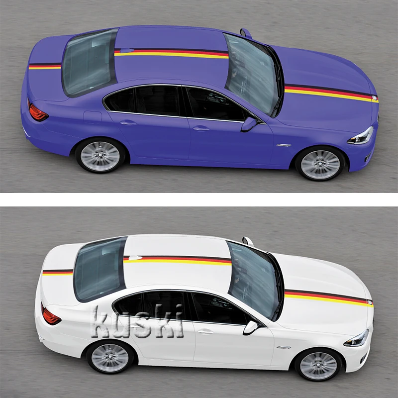 ZD Car 3 Color Roof body Decorative Sticker For BMW e46 e39 e36 Audi a4 b6 a3 a6 c5 Renault duster Lada granta accessories | Автомобили и