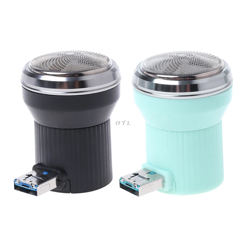 Оригинальный компактный портативный USB триммер для бороды|Электробритвы| |