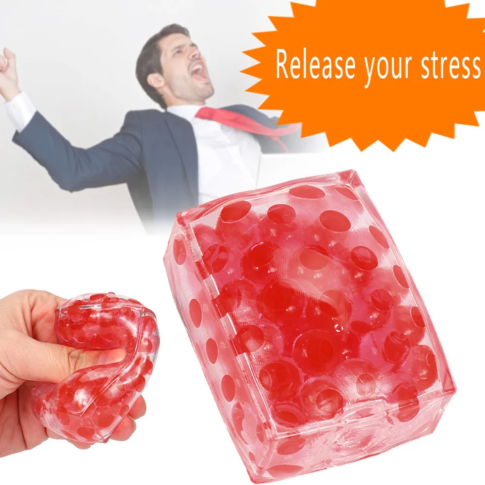 Squishies антистресс снятие стресса шарик мячик мягкие Забавные игрушки сжимаемая силиконовая форма для кубиков 25S8102 Прямая поставка