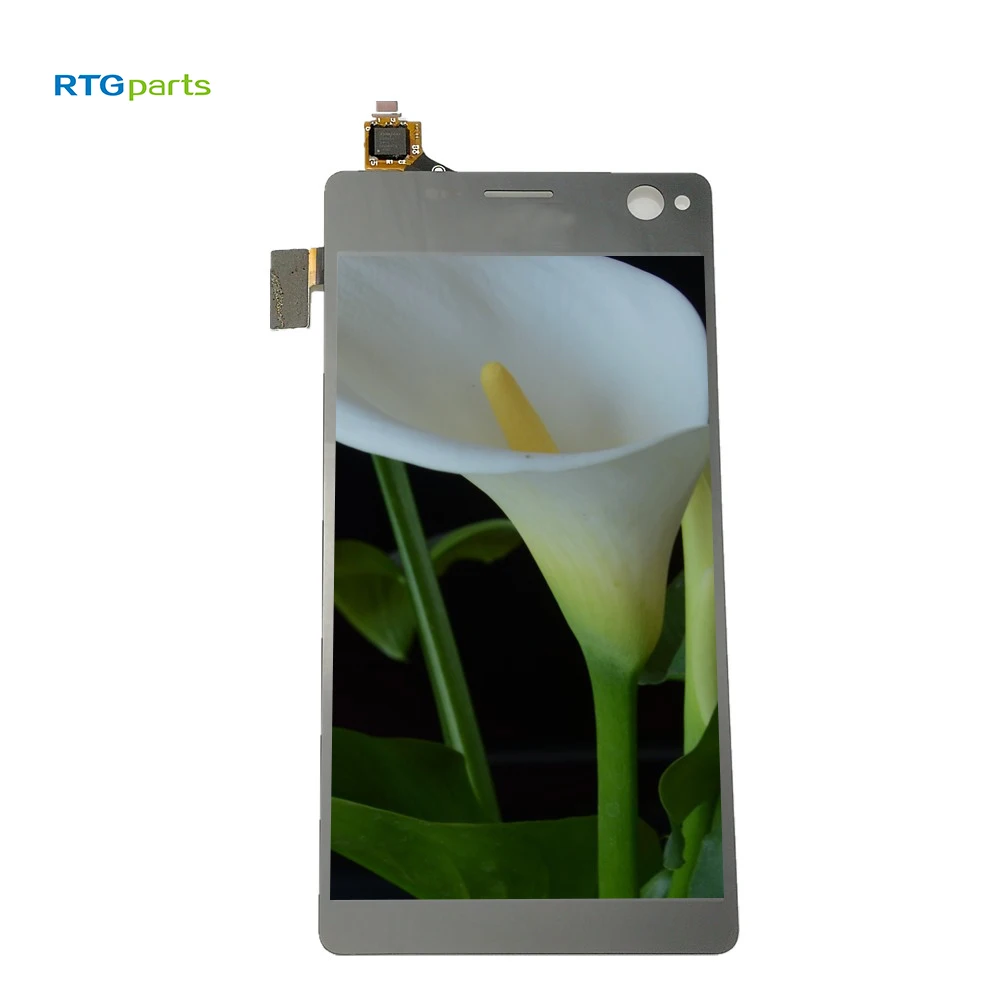 RTGparts IPS LCD кодирующий преобразователь сенсорного экрана в сборе для Sony Xperia C4 E5303