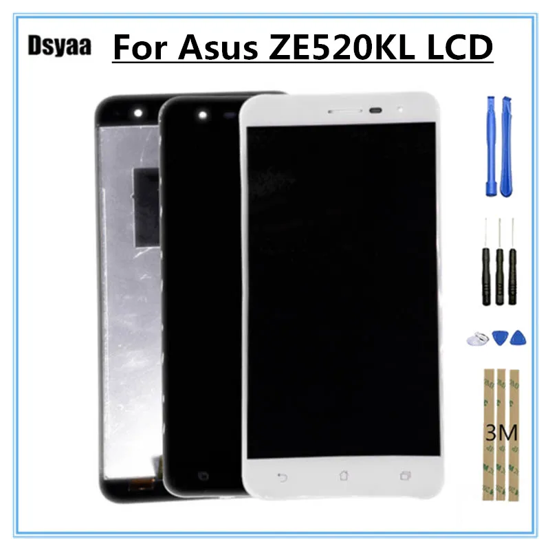 5 2 дюймовый ЖК дисплей для ASUS ZenFone 3 ZE520KL Z017D Z017DA Z017DB ZE 520KL сенсорный экран
