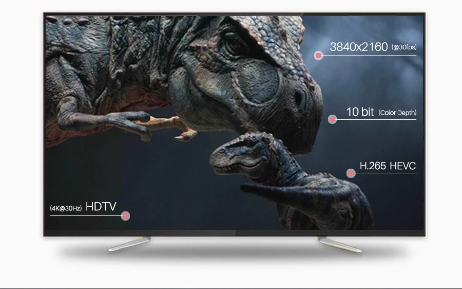 5 шт MECOOL M8S PRO W Smart tv Box Amlogic S905W четырехъядерный 2 Гб ОЗУ DDR3 16 ГБ Android 7,1 ТВ-приставка 2,4 ГГц WiFi 4K H.265 ТВ-приставка