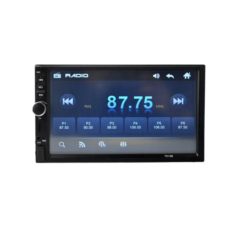 Mp5 7023b 2 din Автомобильный Радио 7 &quotHD плеер MP5 сенсорный экран цифровой дисплей