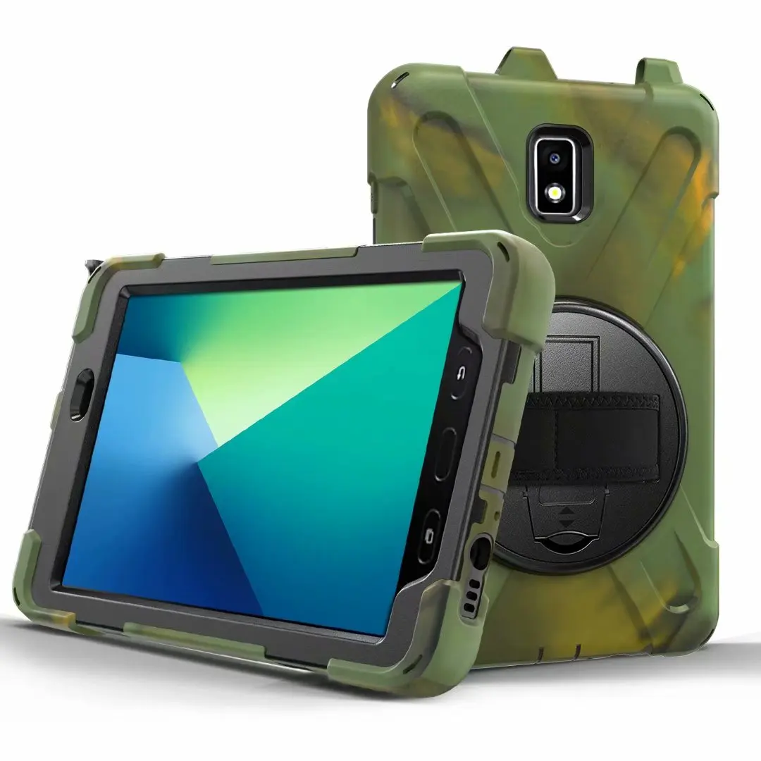 Чехол-броня для samsung Galaxy Tab Active 2 8,0 SM-T395 T390, ремешок на руку, вращающийся на 360, чехол-подставка, чехол для samsung T390 T395, чехол