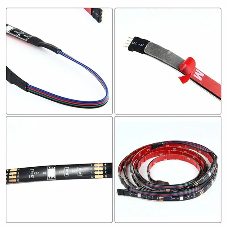 5 в постоянного тока USB WIFI ТВ фоновая подсветка компьютерный Экран Задняя полоса