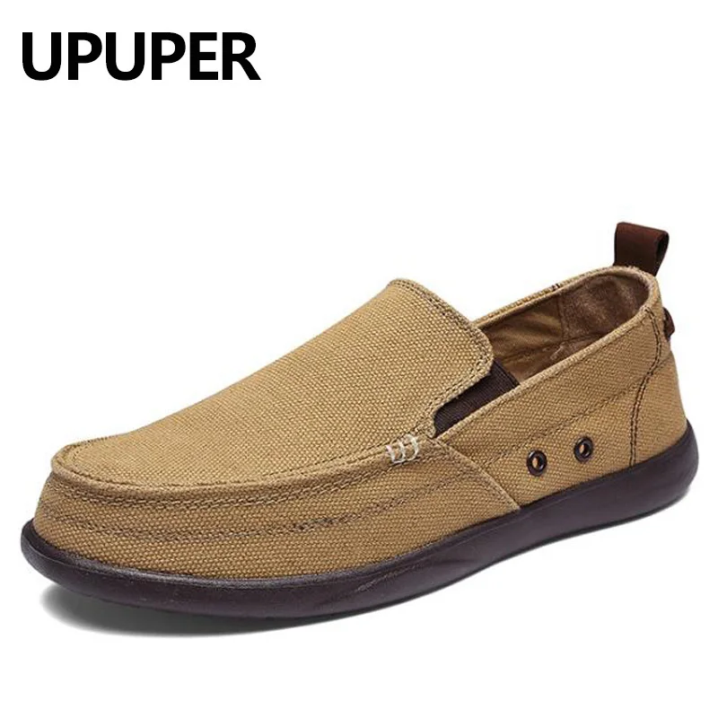 

2019 Spring Autumn Canvas Shoes Men Ultralight Breathable Casual Men Shoes High quality Comfortable Loafers Lazy Driving Shoes