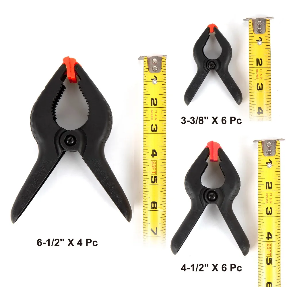 WORKPRO высококачественные пластиковые Пружинные зажимы набор бумаги фон