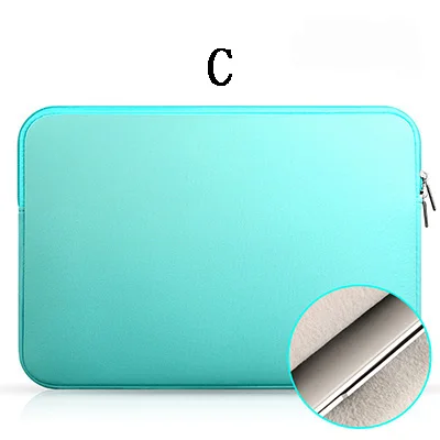 light blue-C Устойчивая к царапинам сумка для ноутбука Macbook Air Pro 11 12 13 14 15 15,6 дюймов чехол для ноутбука сумка для ноутбука женский мужской портфель - Цвет: light blue-C