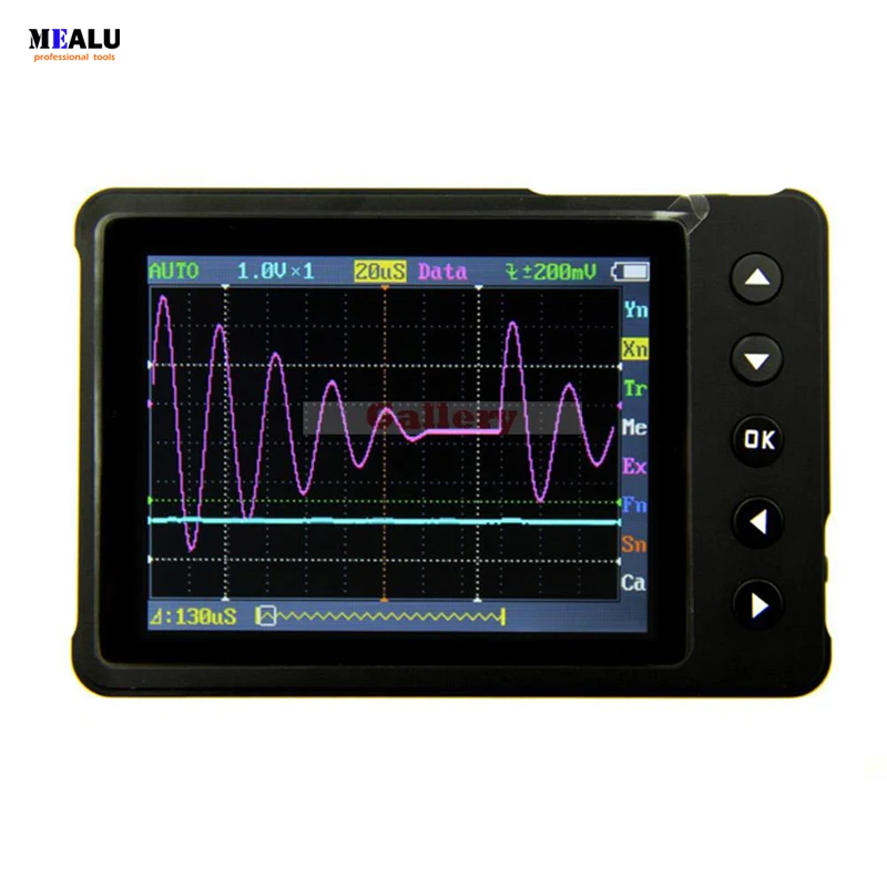 Цифровой осциллограф Seeed Studio DSO Nano V3 совместимый с карманным размером 32 битный