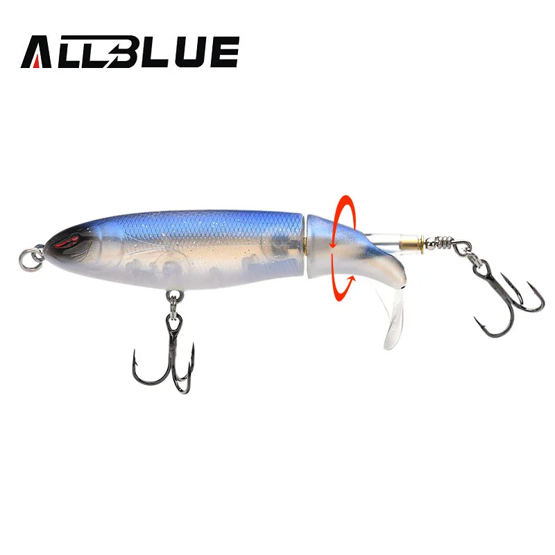 ALLBLUE Whopper Popper 9 см/11 см/13 см топвотер рыболовная приманка искусственная жесткая