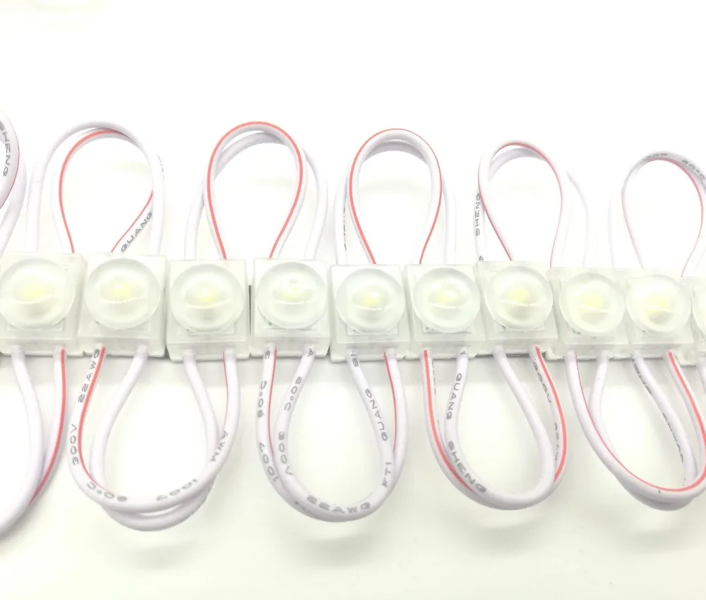 500 шт./лот водонепроницаемый IP65 Светодиодные модули DC 12V SMD 1 Led