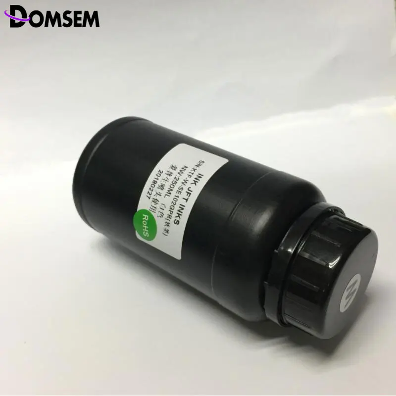 DOMSEM Светодиодный УФ-чернила для Epson 1390 L800 1400 1410 1430 большой планшетного типа струйный принтер мягкий A3 A4 принтер чернила 250 мл 5 бутылок/набор