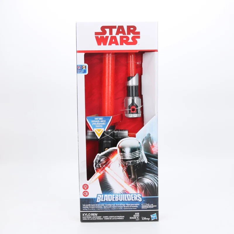 Игрушки звездные войны серии E8 80 см Bladebuilders Kylo Ren Deluxe Electronic Lightsaber Коллекция Модель