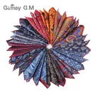 Носовой платок мужской, квадратный, с цветочным принтом, 25x25 см