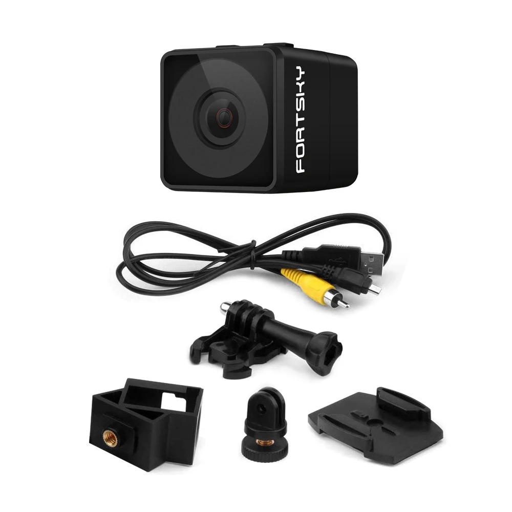 Мини камера FORTSKY HD 1080 P/720 P Разрешение 30FPS микро Экшн F/2 8 FOV160 градусов