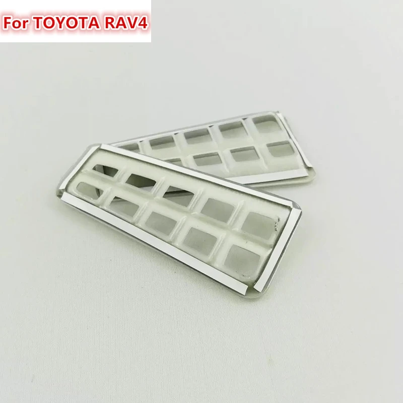 Новинка для Toyota RAV4 RAV 4 2016 АБС пластик хром матовый кондиционер верхняя крышка