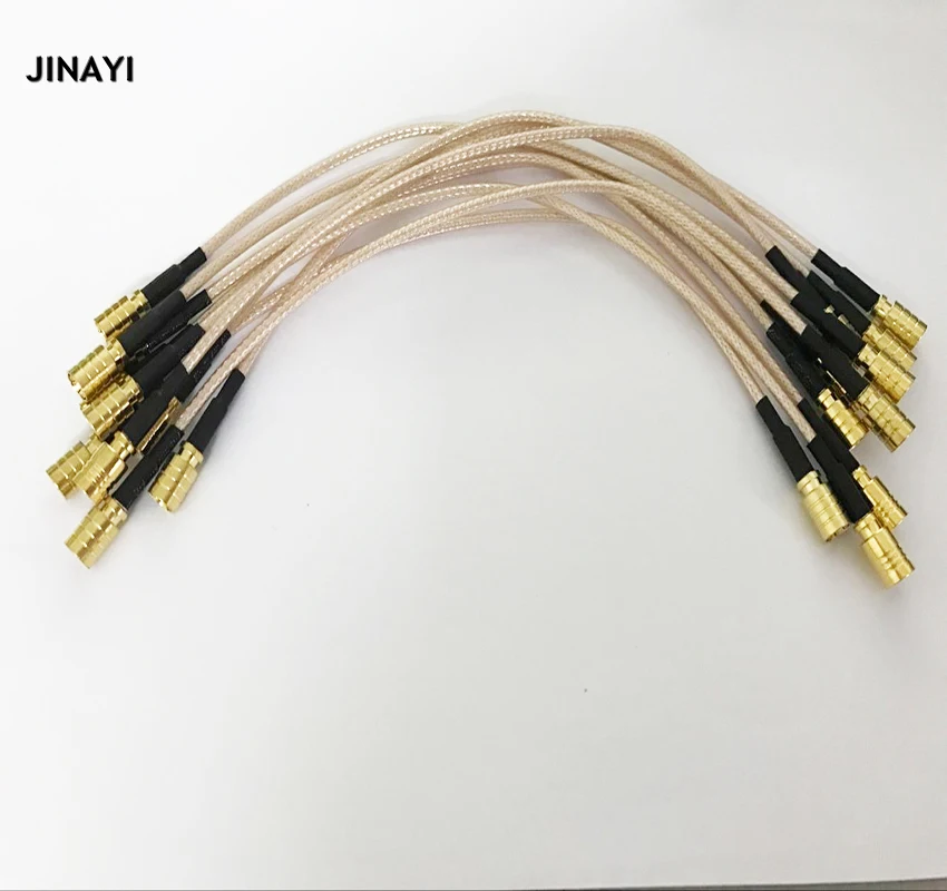 10 шт./лот RG316 RF Перемычка кабеля SMB разъем для коаксиальный кабель 20 см|smb|smb cable |