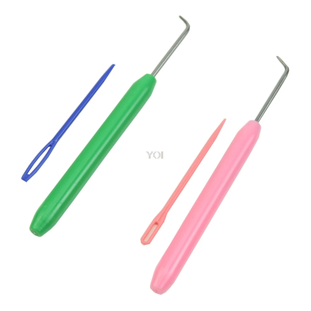 

1set Set Needle + Hook Crochet Hook Set For Knifty Knitter & Knitting Loom Hook