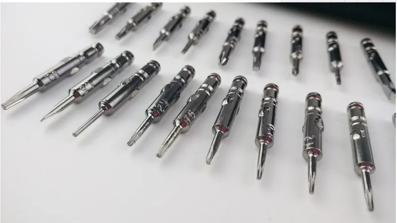 25 в 1 Прецизионная отвертка Torx Прецизионные Мультитулы часы ручные Отвертки Набор инструментов для мобильных телефонов Биты для отвертки