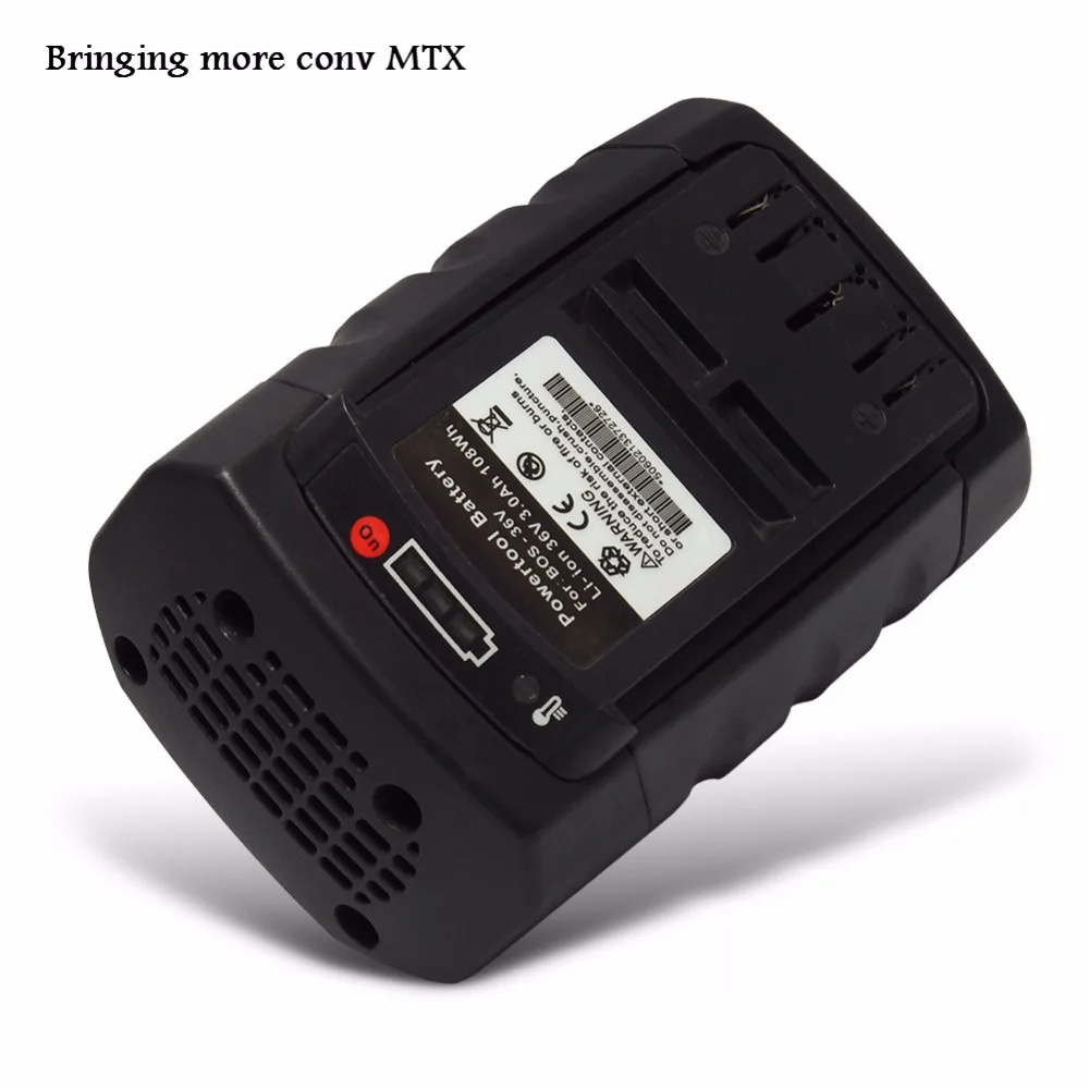 BAT810 аккумуляторная батарея для электроинструмента 36V 3000mAh литий-ионная замена