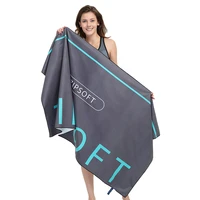 zipsoft microfiber quick drying beach bath swimming outdoor towels bathing travel toalla pool shower compact quick drying towel
