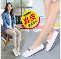2021 spring summer women moccasins shoes genuine leather women flat shoes casual loafers slip on driving shoes