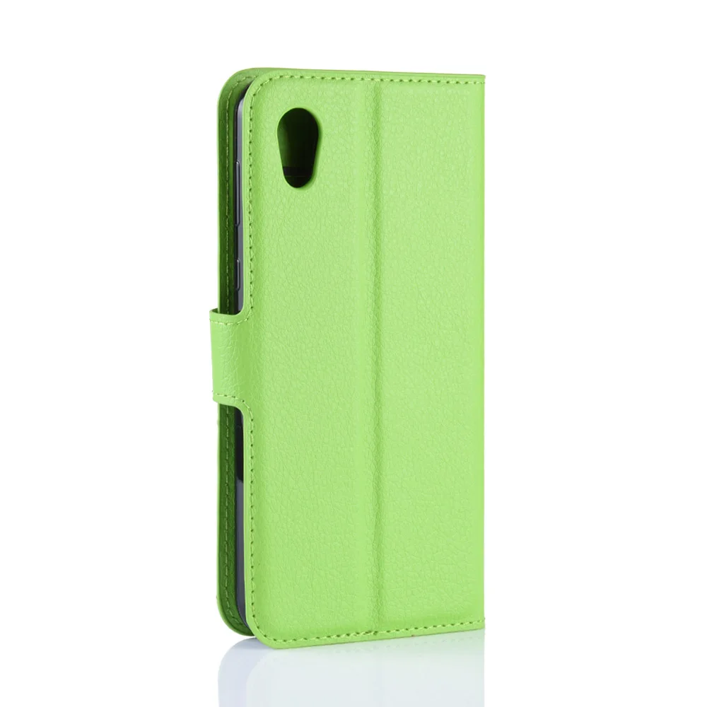 Чехол книжка для Sharp Android One S5 Роскошный чехол бумажник из искусственной кожи